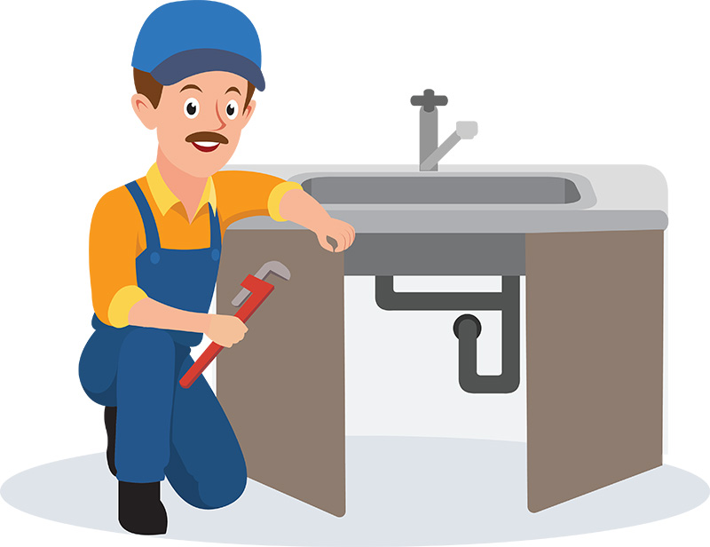 Plumber illustration
